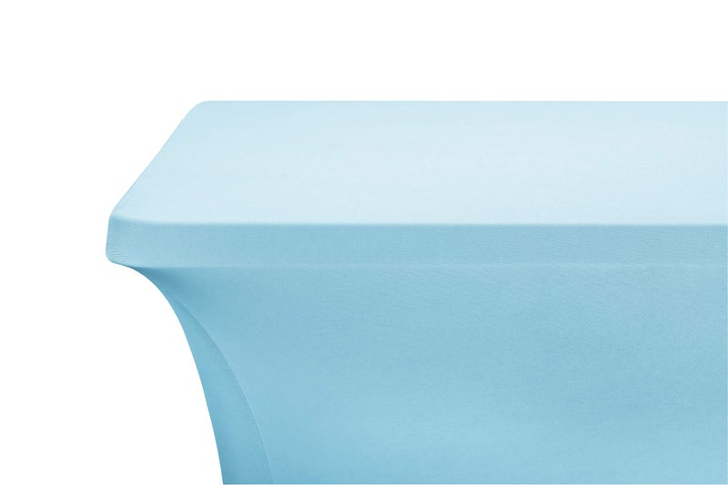 LZY Spandex Fitted Stretch Table Cover for 4ft or 6ft or 8ft Folding Table, Rectangular Cocktail Tablecloth, Perfect for Party or Banquet - Image 4
